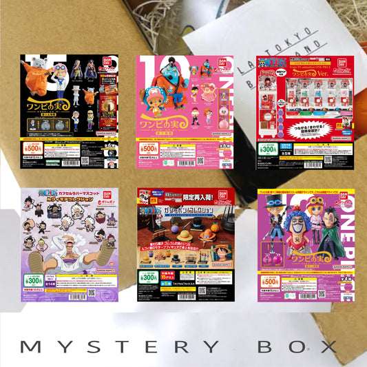 One Piece Gashapon Mystery Box 1 <<Will be available till 22th April 24>>